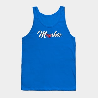 Morkie - Paw Heart Tank Top